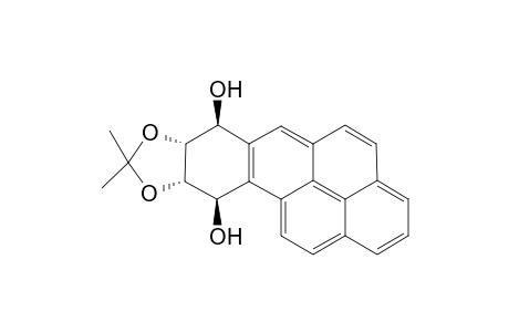 8.alpha.,9.alpha.-dimethylmethylenedioxy-7.beta.,10.beta.-dihydroxy-7,8,9,10-tettrahydrobenzo(a)pyrene