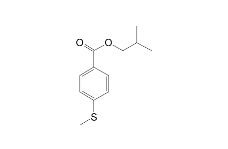 Benzoic acid, 4-(methylthio)-, 2-methylpropyl ester