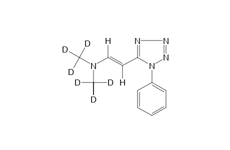 trans-5-[2-(dimethyl-d6-amino)vinyl]-1-phenyl-1H-tetrazole