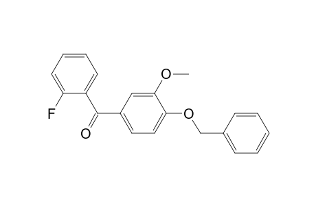 (2-Fluorophenyl)-(3-methoxy-4-phenylmethoxy-phenyl)methanone