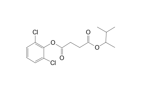 Succinic acid, 3-methylbut-2-yl 2,6-dichlorophenyl ester