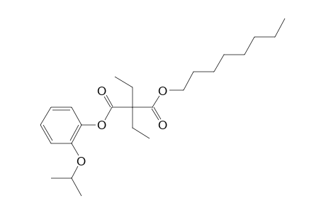 Diethylmalonic acid, 2-isopropoxyphenyl octyl ester