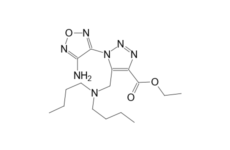 1-(4-Amino-furazan-3-yl)-5-dibutylaminomethyl-1H-[1,2,3]triazole-4-carboxylic acid ethyl ester