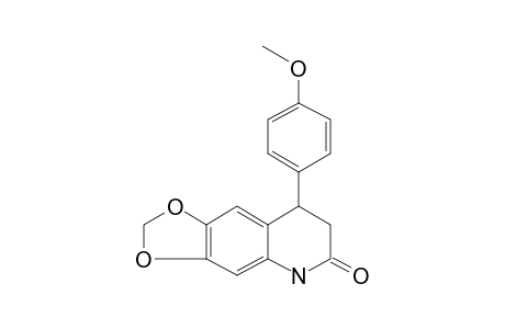 8-(4-Methoxyphenyl)-7,8-dihydro[1,3]dioxolo[4,5-G]quinolin-6(5H)-one