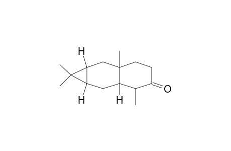 1,4,4,8-Tetramethyl-tricyclo(5.4.0.0/3,5/)undecan-9-one