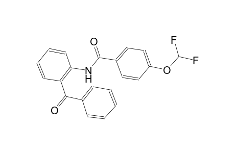 N-(2-benzoylphenyl)-4-(difluoromethoxy)benzamide