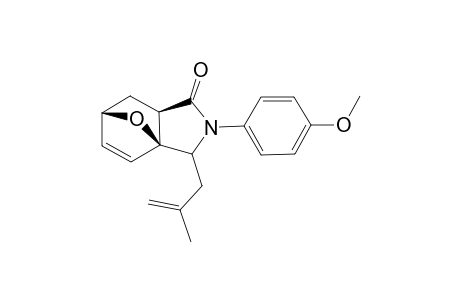 2-METHALLYL-3-AZA-4-OXO-3-(4-METHOXYPHENYL)-10-OXATRICYCLO-[5.2.1.0(1,5)]-DEC-8-ENE;MAJOR-ISOMER