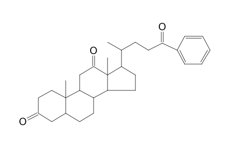 24-Cholanal, 3,12-dioxo-24-phenyl-