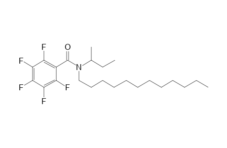 Benzamide, pentafluoro-N-(2-butyl)-N-dodecyl-