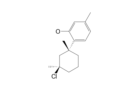 (1'R*,3'R*)-2-(3'-CHLORO-1',3'-DIMETHYLCYCLOHEXYL)-5-METHYLPHENOL