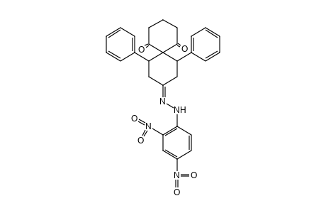 7,11-DIPHENYLSPIRO[5.5]UNDECANE-1,5,9-TRIONE, 9-[(2,4-DINITROPHENYL)HYDRAZONE]