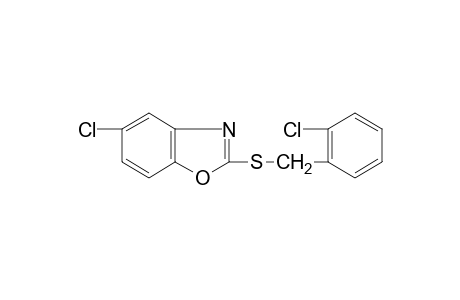 5-chloro-2-[(o-chlorobenzyl)thio]benzoxazole