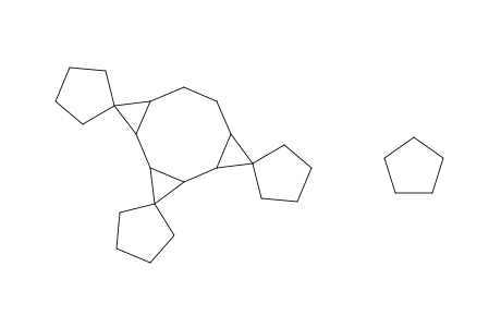 CYCLOPENTAN-3'-SPIROPENTACYCLO[9.1.0.0E2,4.0E5,7.0E8,10]DODECAN-6',9',12'-TRISSPIROCYCLOPENTAN, anti,anti,anti-