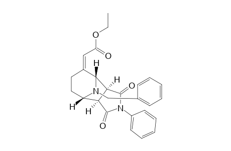 Ethyl (Z,1RS,2SR,6RS,7RS)-(11-benzyl-3,5-dioxo-4-phenyl-4,11-diaza-tricyclo[5.3.1.0(2,6)]undec-8-ylidene)-acetate