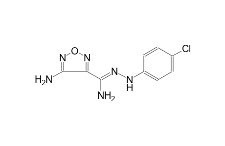 4-amino-N'-(4-chlorophenyl)-1,2,5-oxadiazole-3-carbohydrazonamide