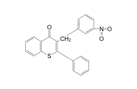 3-(3-NITROBENZYL)-1-THIOFLAVONE