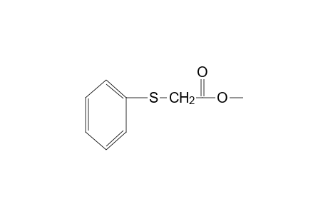 (Phenylthio)acetic acid, methyl ester