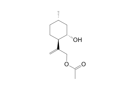 2-[(1R,2S,4S)-2-hydroxy-4-methyl-cyclohexyl]allyl acetate