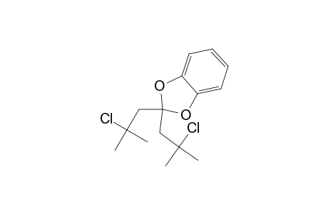 2,2-Bis(2-chloro-2-methyl-propyl)-1,3-benzodioxol