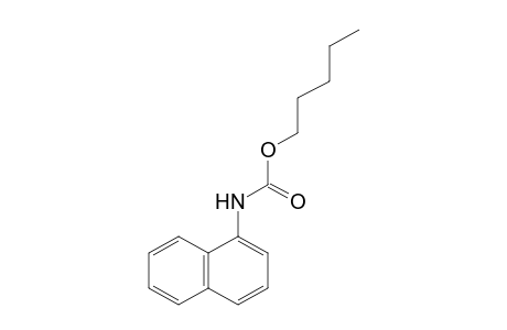 1-naphthalenecarbamic acid, pentyl ester