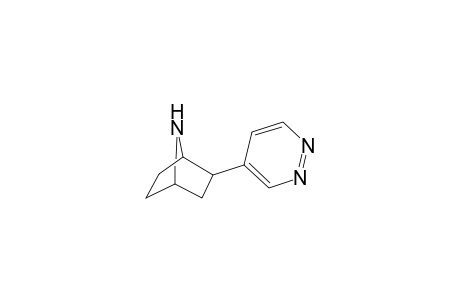 EXO-2-(PYRIDAZIN-4-YL)-7-AZABICYCLO-[2.2.1]-HEPTANE