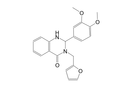 4(1H)-quinazolinone, 2-(3,4-dimethoxyphenyl)-3-(2-furanylmethyl)-2,3-dihydro-