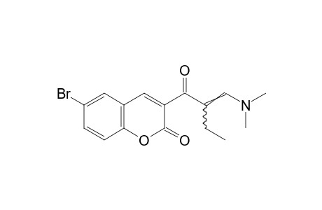 6-bromo-3-[3-(dimethylamino)-2-ethylacryloyl]coumarin