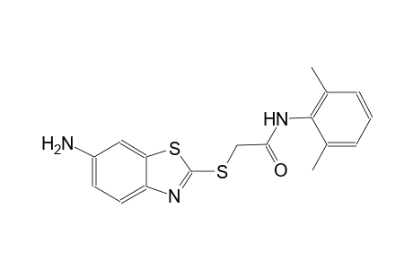 N-(2,6-dimethylphenyl)-6-aminobenzothiazol-2-ylthioacetamide