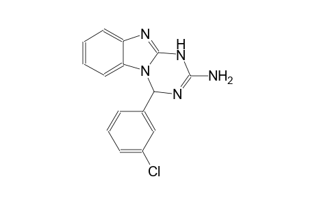 4-(3-CHLOROPHENYL)-3,4-DIHYDRO-[1,3,5]-TRIAZINO-[1,2-A]-BENZIMIDAZOLE-2-AMINE