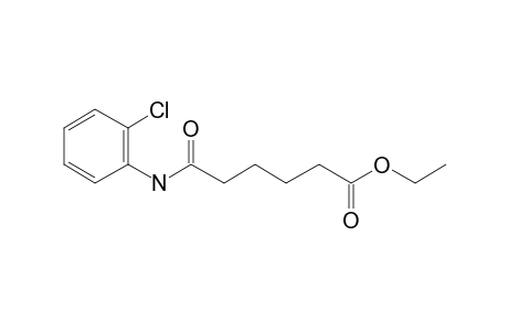 Adipic acid, monoamide, N-(2-chlorophenyl)-, ethyl ester