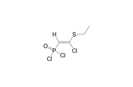 2-CHLORO-2-ETHYLTHIOVINYLDICHLOROPHOSPHONATE