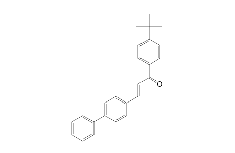 1-(4-tert.-butylphenyl)-3-(4'phenyl-phenyl)prop-2-en-1-on