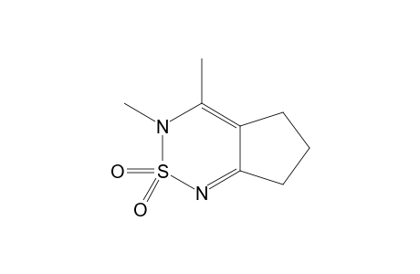 3,4-DIMETHYL-3,5,6,7-TETRAHYDRO-CYCLOPENTA-[C]-[1,2,6]-THIADIAZINE-2,2-DIOXIDE