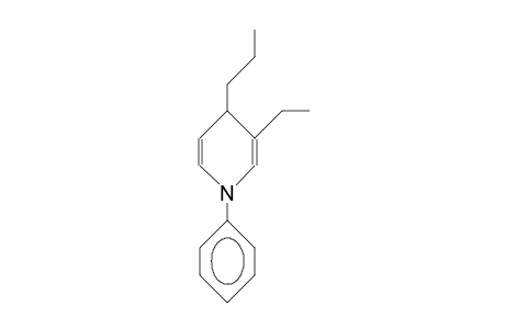 3-Ethyl-1-phenyl-4-propyl-1,4-dihydro-pyridine