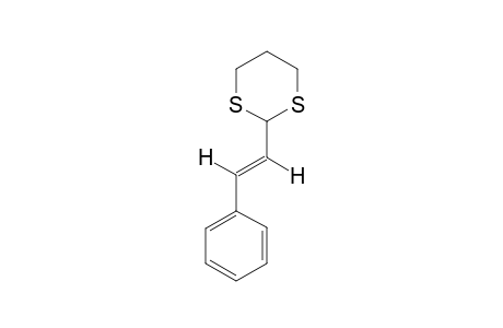 (E)-1-(1',3'-DITHIAN-2'-YL)-2-PHENYLETHENE