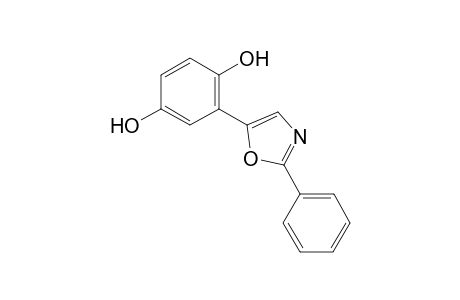 2-Phenyl-5-(2'',5''-dihydroxyphenyl)oxazole