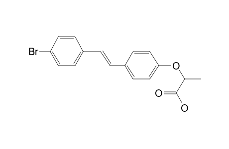 4-Bromo-4'-[(1-carboxyethyl)oxy]-E-stilbene