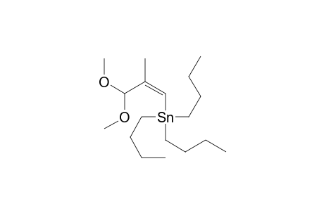 Stannane, tributyl(3,3-dimethoxy-2-methyl-1-propenyl)-,(Z)-,