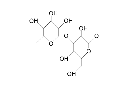 Methyl A-L-fucopyranosyl(1->3)-A-D-galactopyranoside