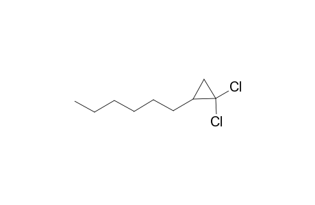 Cyclopropane, 1,1-dichloro-2-hexyl-