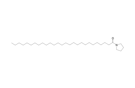 Heptacosanoic acid, pyrrolidide