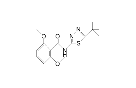 Benzamide, N-[5-(1,1-dimethylethyl)-1,3,4-thiadiazol-2-yl]-2,6-dimethoxy-