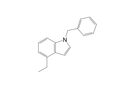 1-Benzyl-4-ethyl-1H-indole