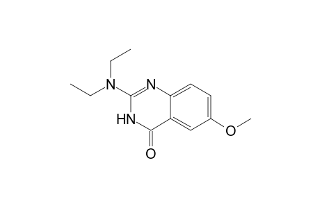 2-Diethylamino-6-methoxyquinazolin-4(3H)-one