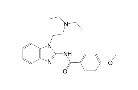 N-{1-[2-(diethylamino)ethyl]-1H-benzimidazol-2-yl}-4-methoxybenzamide