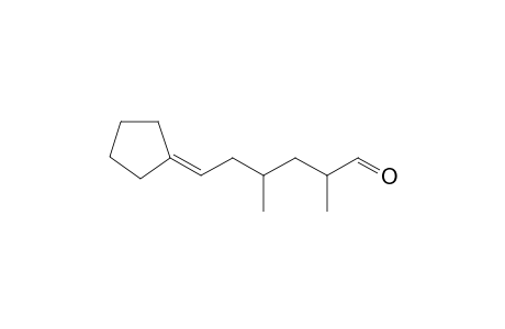 6-Cyclopentylidene-2,4-dimethylhexanal