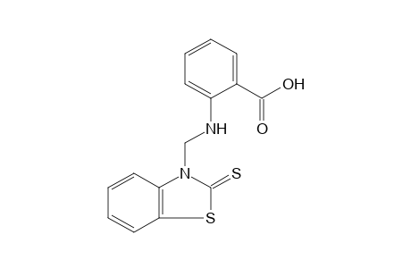N-[(2-thioxobenzothiazolin-3-yl)methyl]anthranilic acid