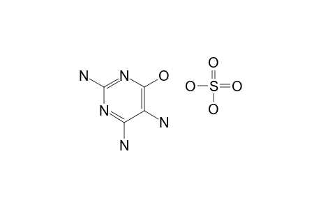 2,5,6-triamino-4-pyrimidinol, sulfate(1:1) (salt)