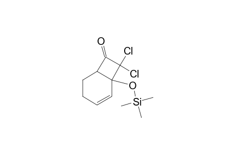 8,8-Dichloro-1-(trimethylsiloxy)bicyclo[4.2.0]oct-2-en-7-one