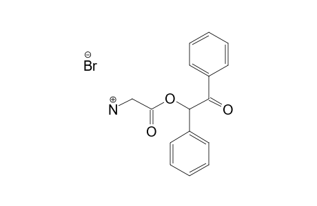 BENZOINYL-GLYCINOATE-HYDROBrOMIDE